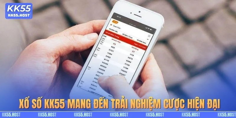 Xổ số KK55 mang đến trải nghiệm cược hiện đại